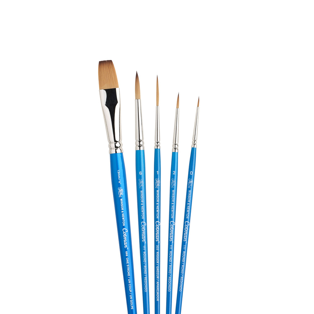 Winsor & Newton Cotman Brush S/H 5 Pack (2)