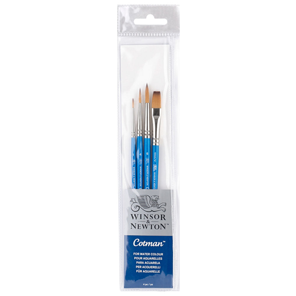 Winsor & Newton Cotman S/H 4 Brush Wallet