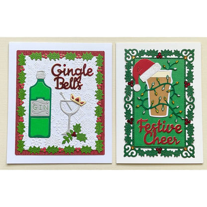 Gin-gle Bells Sweet Dixie Cutting Die