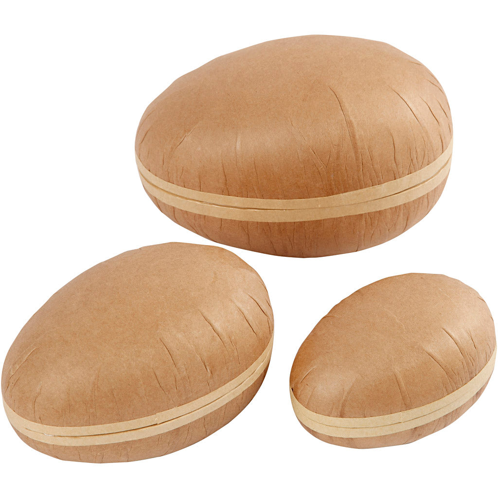 Two-piece Egg, L: 12+15+18 cm, 3 pc/ 1 pack