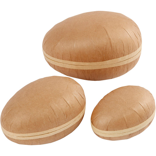 Two-piece Egg, L: 12+15+18 cm, 3 pc/ 1 pack