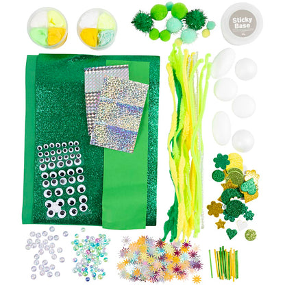 Craft Mix, Monsters, assorted colours, 1 pack
