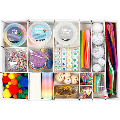 Craft Mix, Rainbow, 1 set