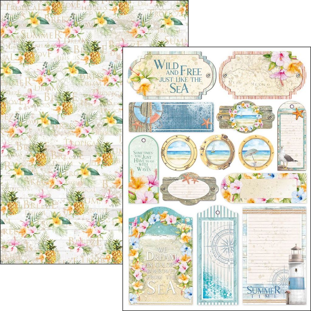 Ciao Bella Summer Breeze A4 Creative pad