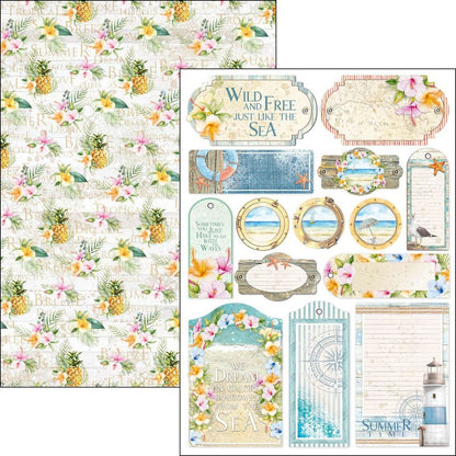 Ciao Bella Summer Breeze A4 Creative pad