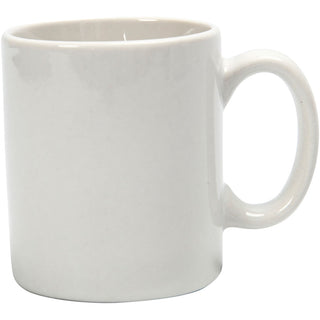 Mugs, H: 7 cm, dia. 6 cm, 120 ml, white, 1 pc