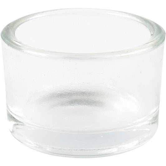 Tea Light Candle Holder, H: 3,2 cm, dia. 5 cm, 48 pc/ 1 pack