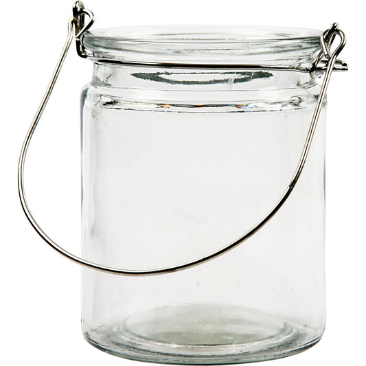 Lantern, H: 10 cm, dia. 7,6 cm, 12 pc/ 1 pack