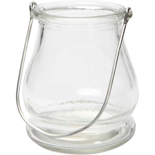 Lantern, H: 10 cm, dia. 9 cm, 12 pc/ 1 pack
