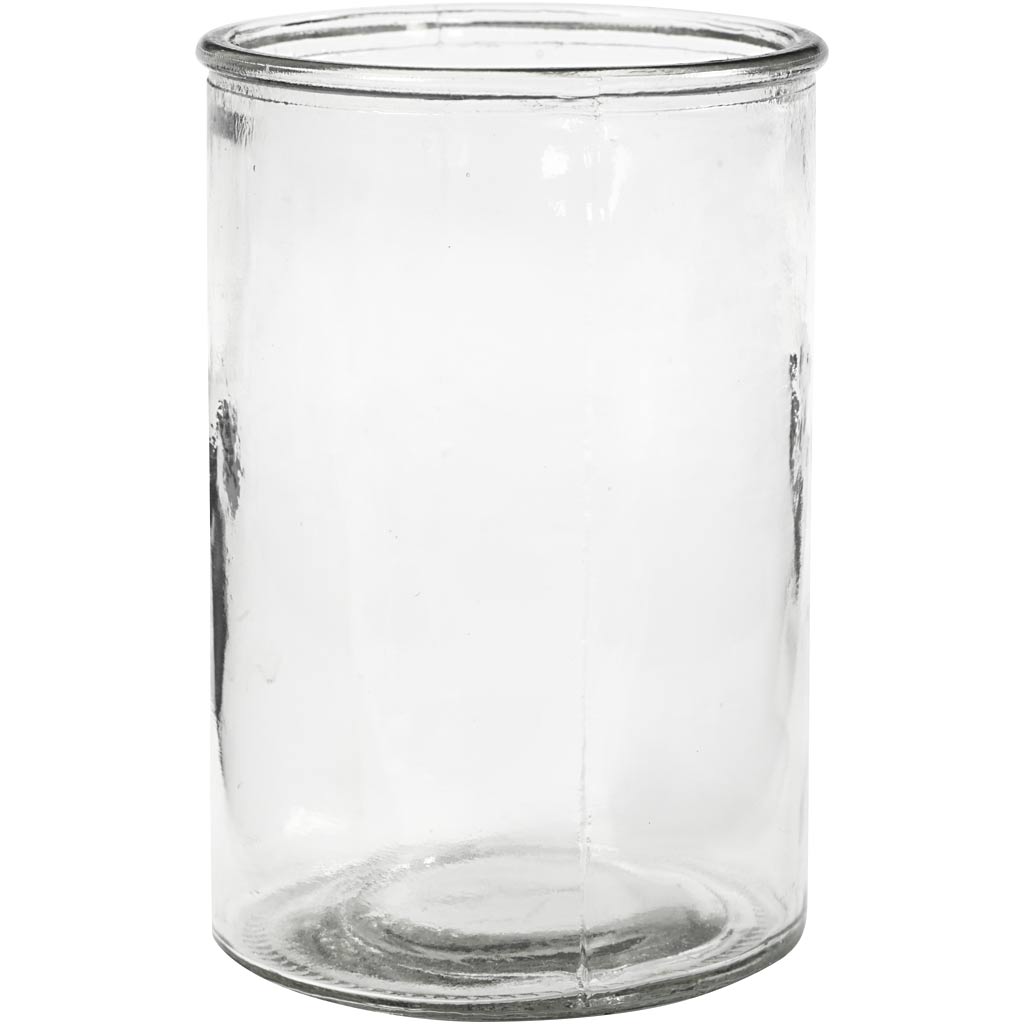 Tea Light Candle Holder, H: 14,5 cm, dia. 10 cm, 6 pc/ 1 pack