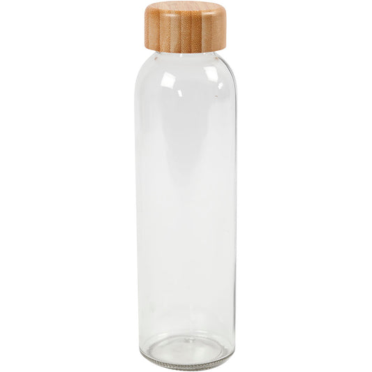 Water bottle, H: 22 cm, dia. 6,7 cm, 500 ml, 1 pc