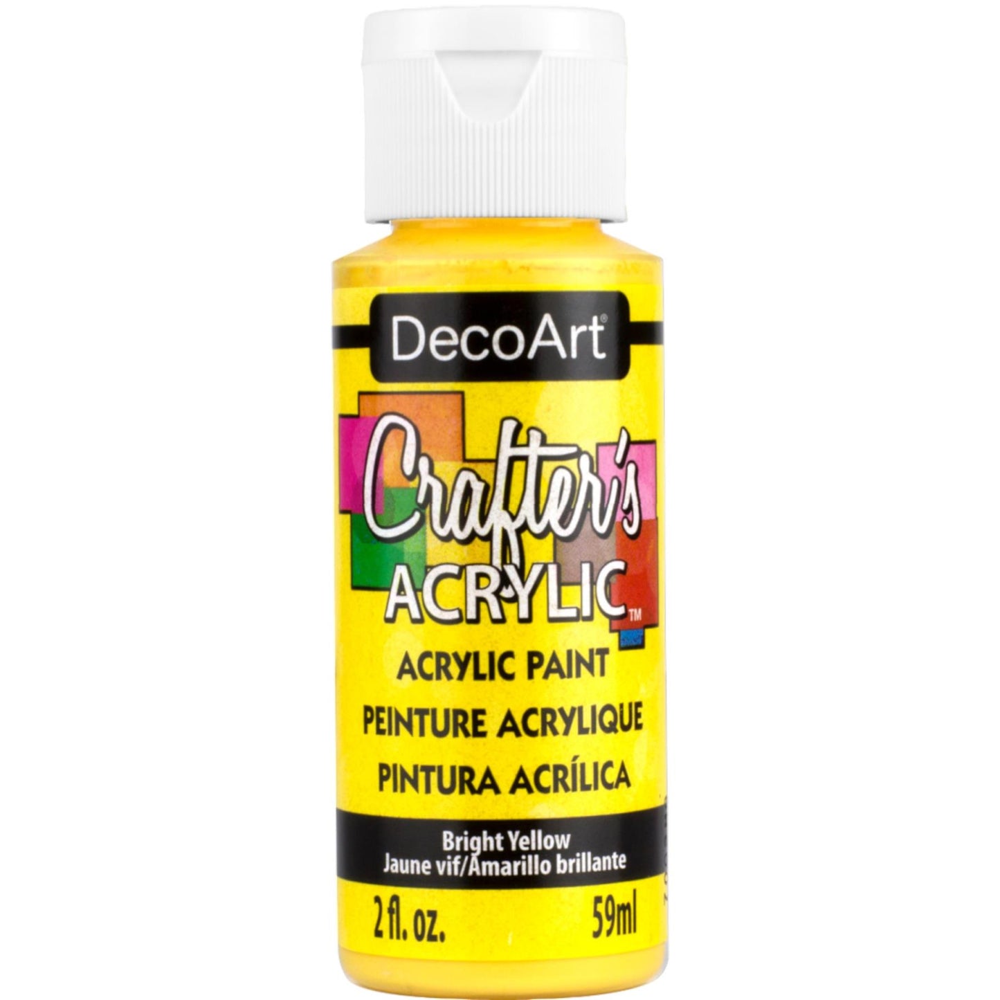 Bright Yellow Crafters Acrylic 2oz