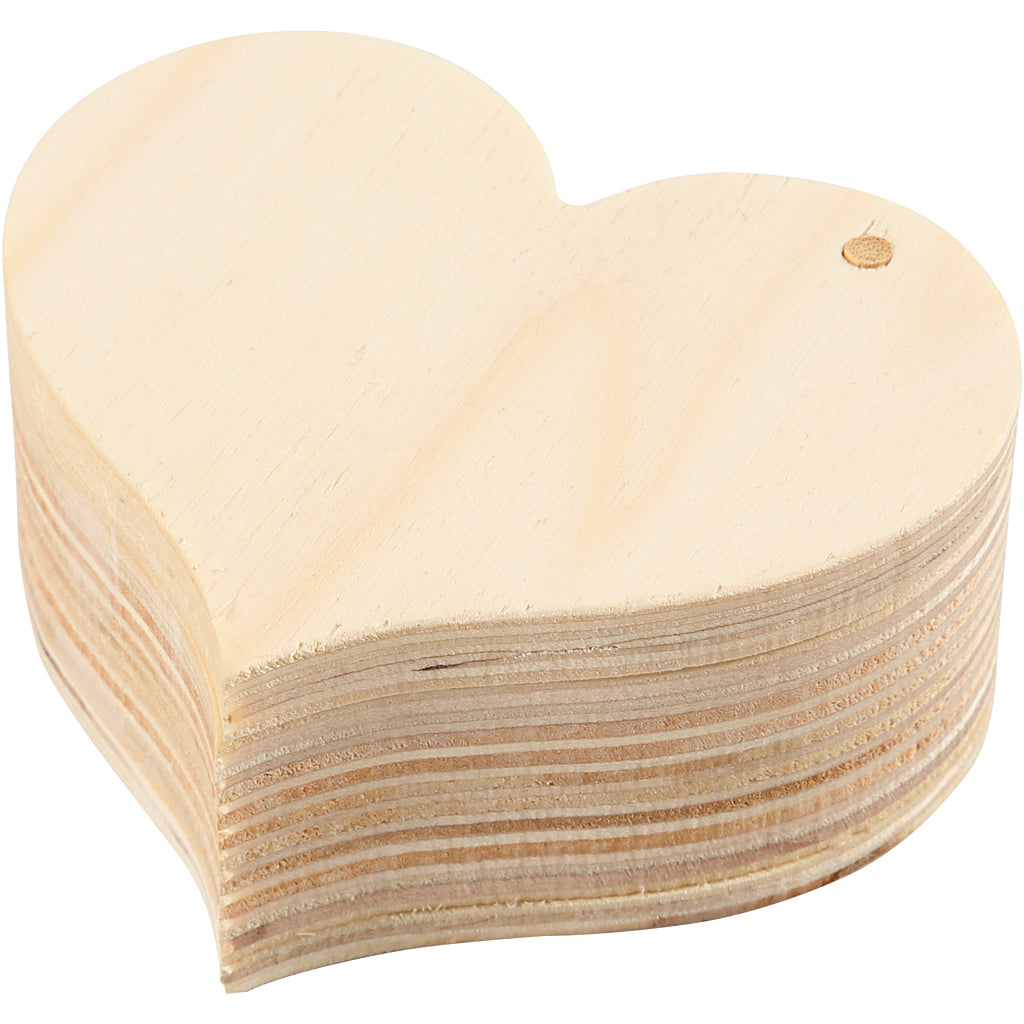 Wooden Box, H: 4 cm, W: 9 cm, 1 pc