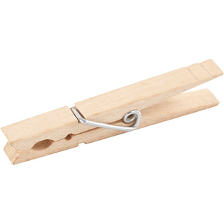 Clothes Pegs, L: 80 mm, W: 10 mm, 10 pc/ 1 pack