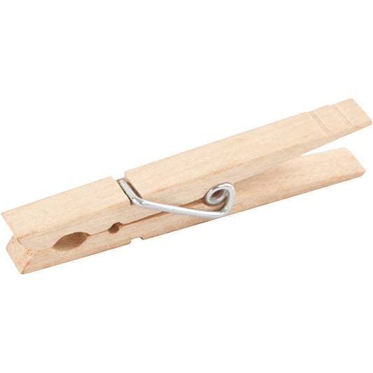 Clothes Pegs, L: 80 mm, W: 10 mm, 10 pc/ 1 pack