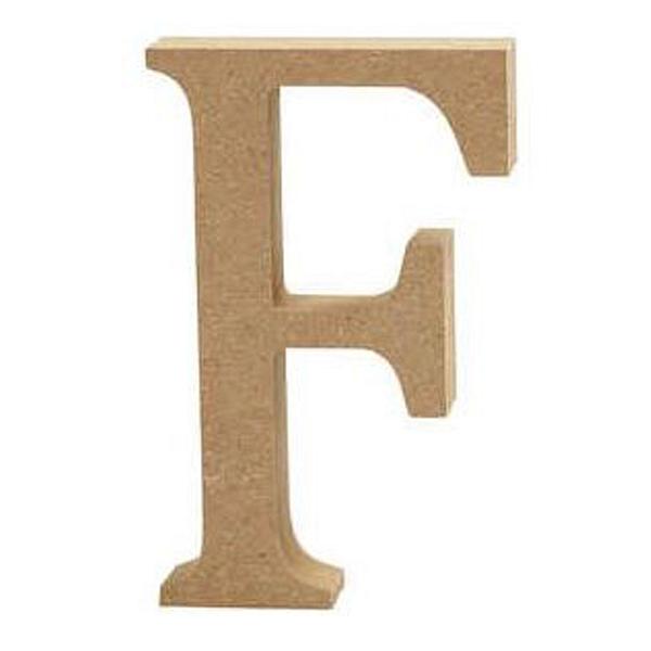 Create Crafts MDF Letter 13cm Letter/Numbers and Symbols