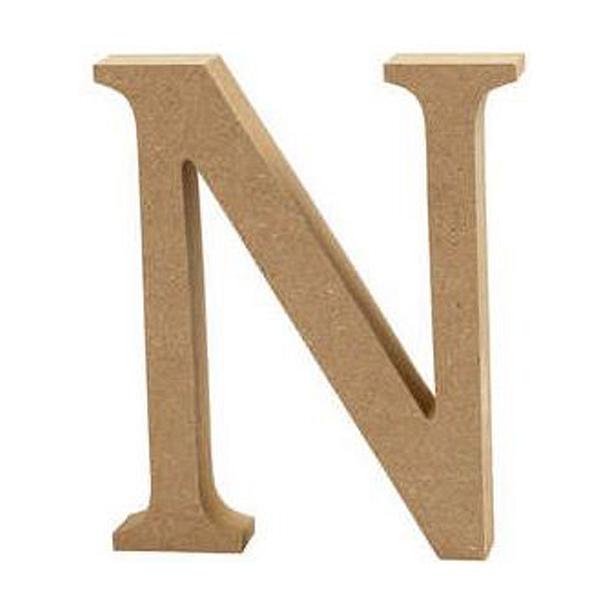 Create Crafts MDF Letter 13cm Letter/Numbers and Symbols