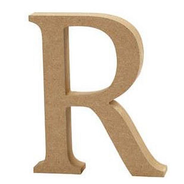 Create Crafts MDF Letter 13cm Letter/Numbers and Symbols