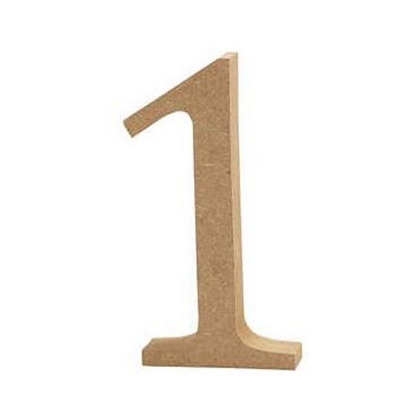 Create Crafts MDF Letter 13cm Letter/Numbers and Symbols