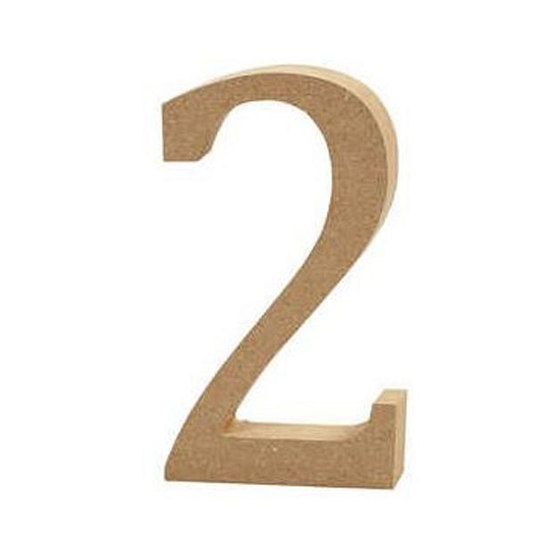 Create Crafts MDF Letter 13cm Letter/Numbers and Symbols