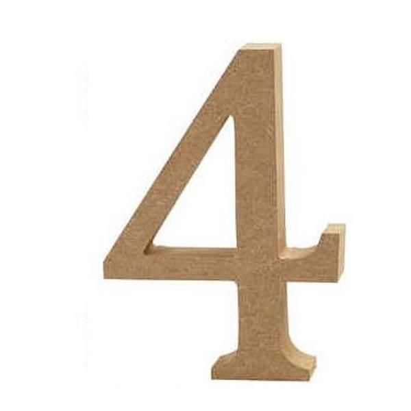 Create Crafts MDF Letter 13cm Letter/Numbers and Symbols