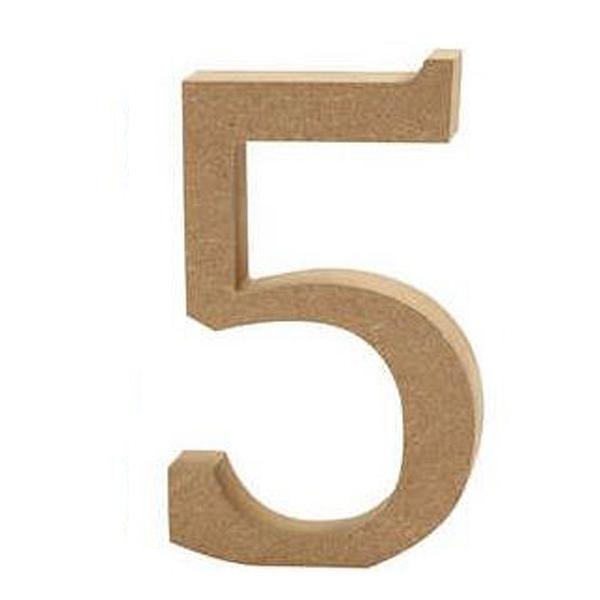 Create Crafts MDF Letter 13cm Letter/Numbers and Symbols