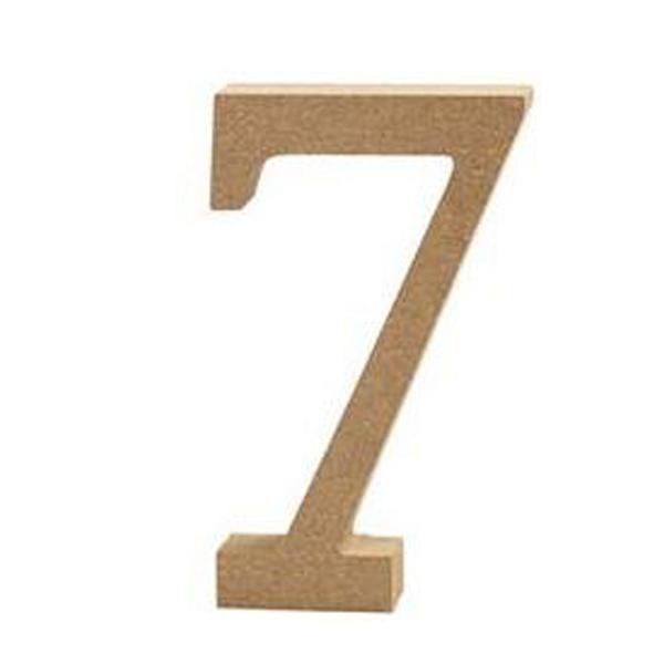 Create Crafts MDF Letter 13cm Letter/Numbers and Symbols