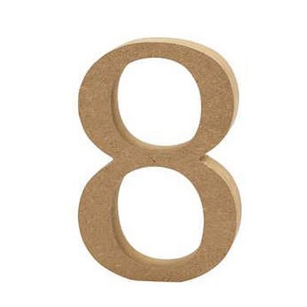 Create Crafts MDF Letter 13cm Letter/Numbers and Symbols