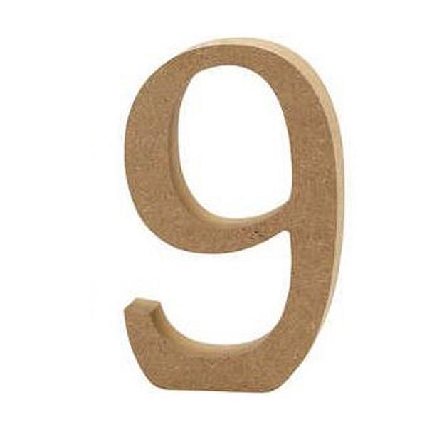 Create Crafts MDF Letter 13cm Letter/Numbers and Symbols