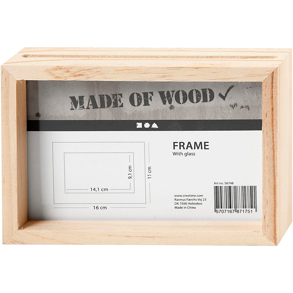 Double Frame, D. 4 cm, size 16x11 cm, 1 pc