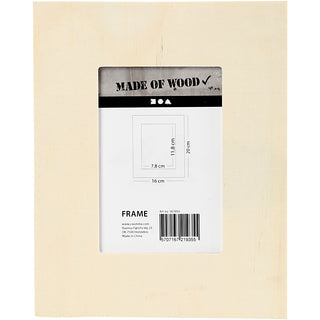Frame, size 20x16 cm, 1 pc