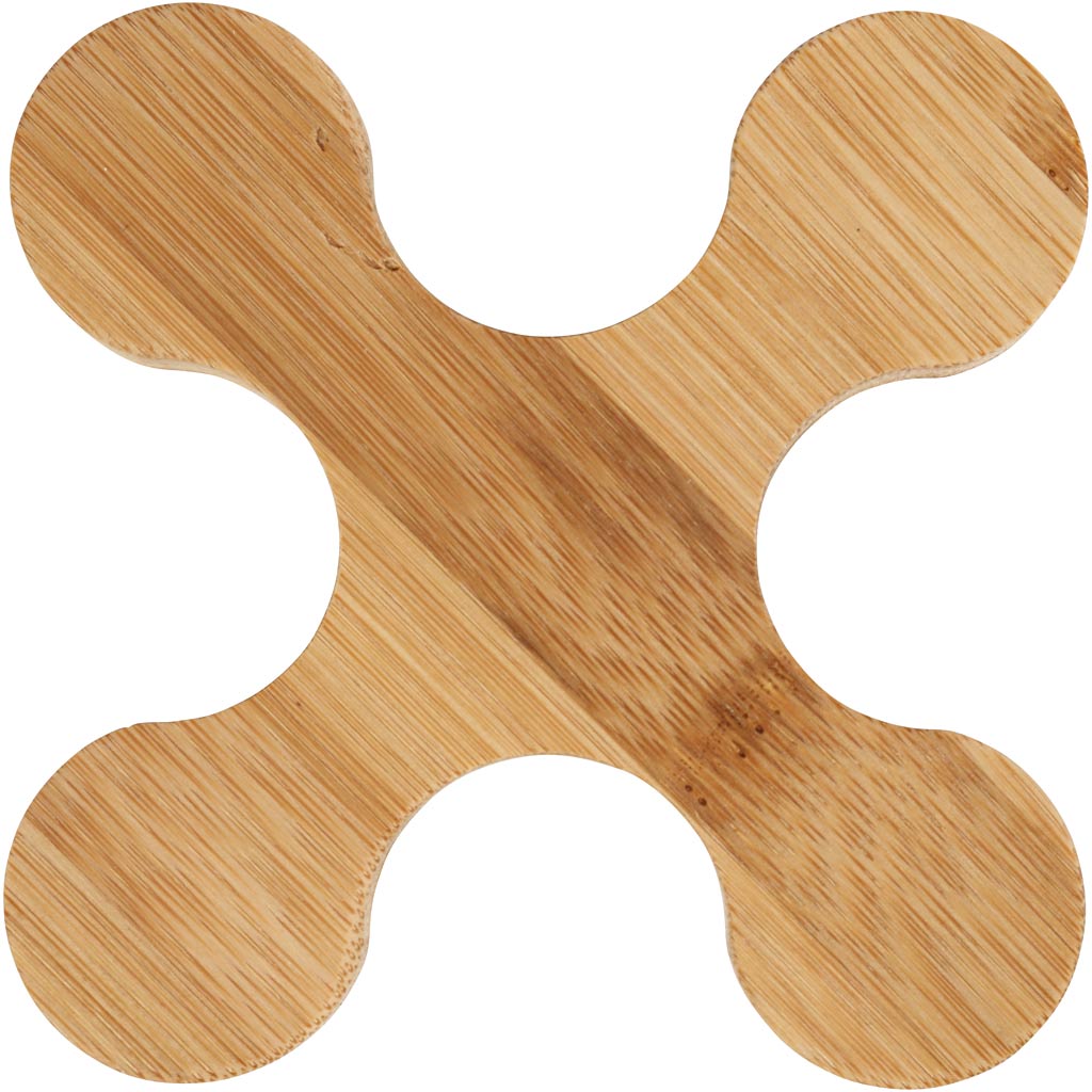 Trivet, L: 12 cm, W: 12 cm, 1 pc