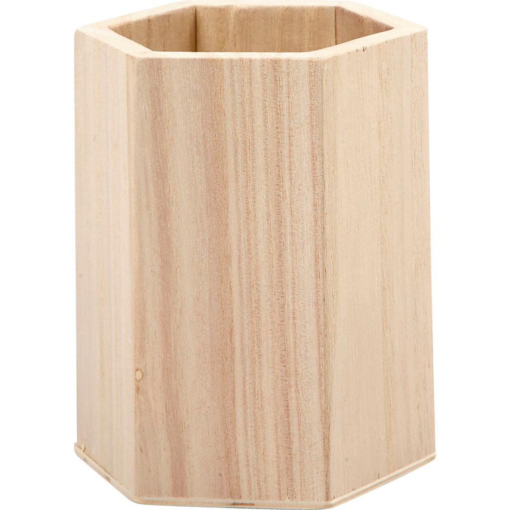 Pencil Holder, H: 10,5 cm, dia. 8 cm, 1 pc