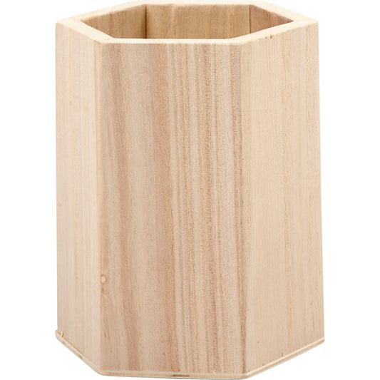 Pencil Holder, H: 10,5 cm, dia. 8 cm, 1 pc
