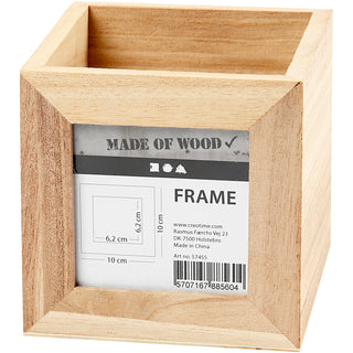 Pencil Holder, size 10x10x10 cm, hole size 6,2x6,2 cm, 1 pc