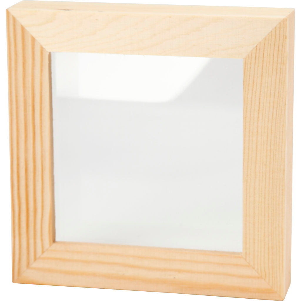 3D Frame , D. 2,5 cm, size 12,3x12,3 cm, 1 pc