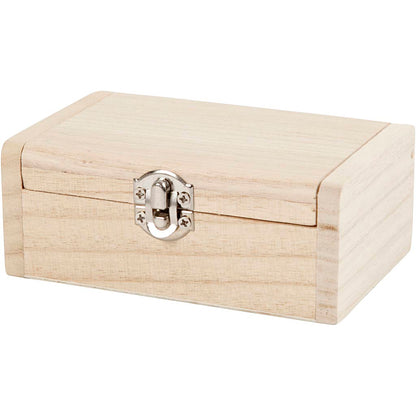 Jewellery Box, H: 4.5 cm, L: 11.5 cm, W: 7,5 cm, 1 pc