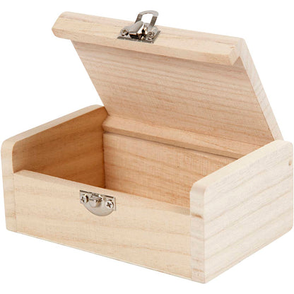 Jewellery Box, H: 4.5 cm, L: 11.5 cm, W: 7,5 cm, 1 pc