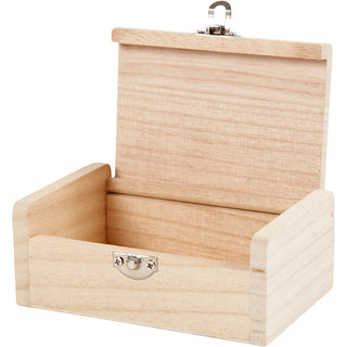 Jewellery Box, H: 4.5 cm, L: 11.5 cm, W: 7,5 cm, 1 pc