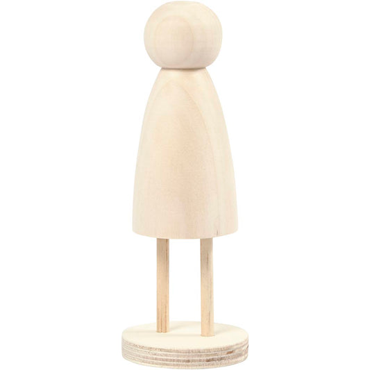 Figure, H: 13,8 cm, dia. 5 cm, 1 pc