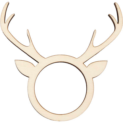 Napkin ring, H: 8 cm, D. 5 mm, dia. 4,5 cm, hole size 3,5 cm, 4 pc/ 1 pack