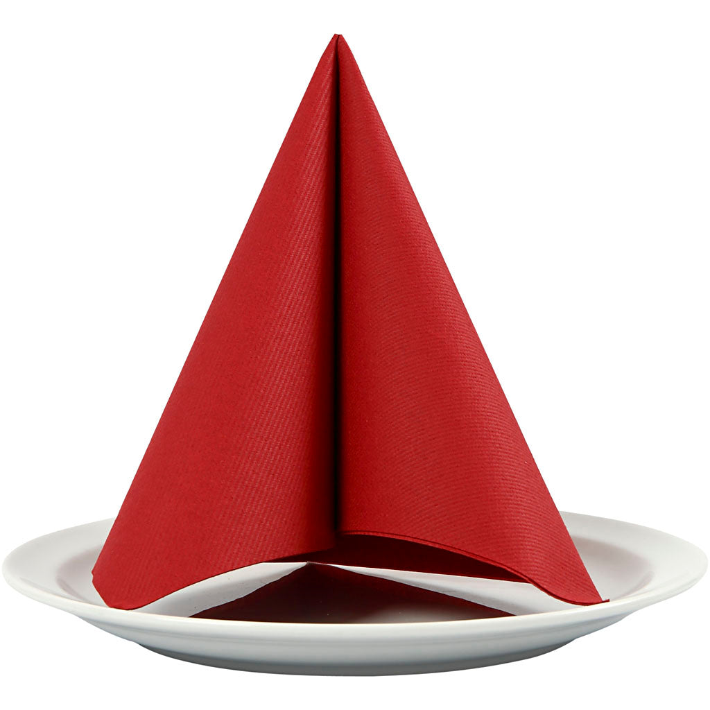 Creativ  Table Napkins Textile  Look 1-ply