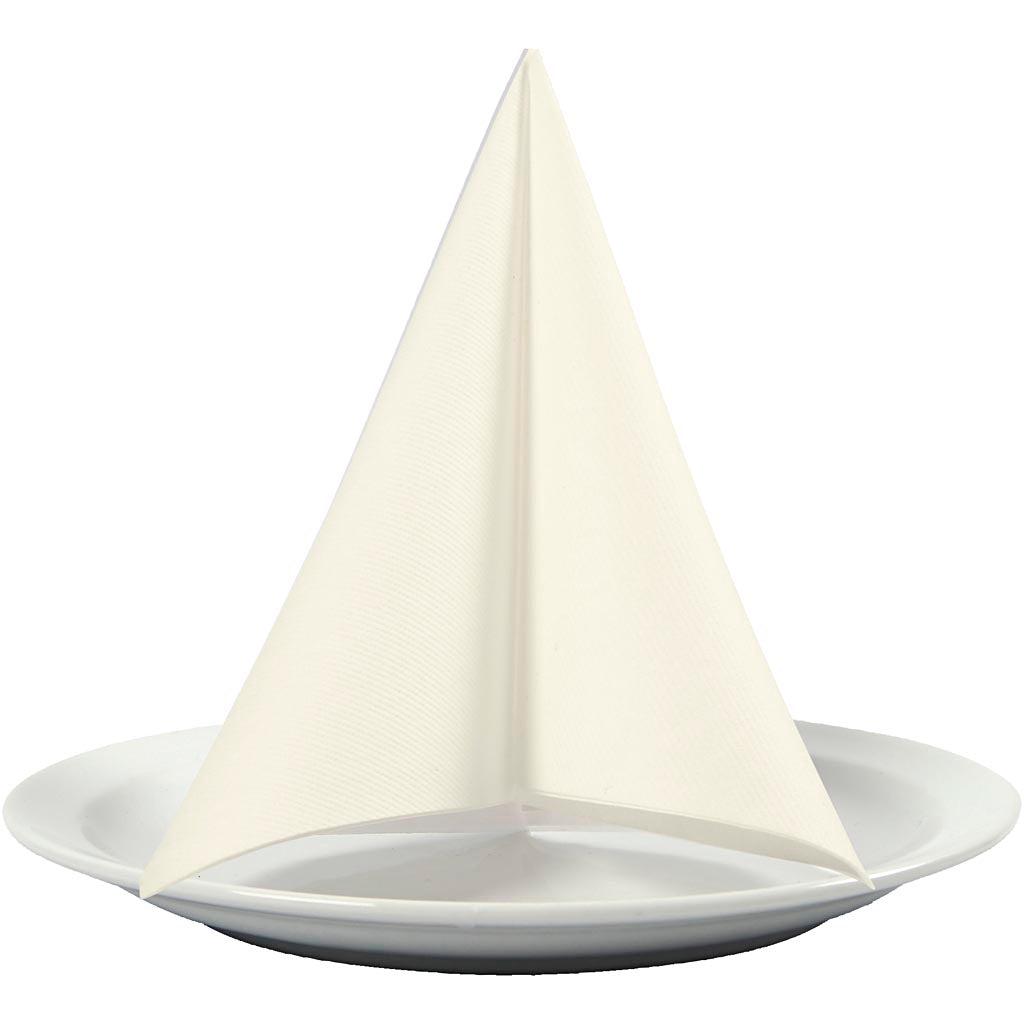 Creativ  Table Napkins Textile  Look 1-ply