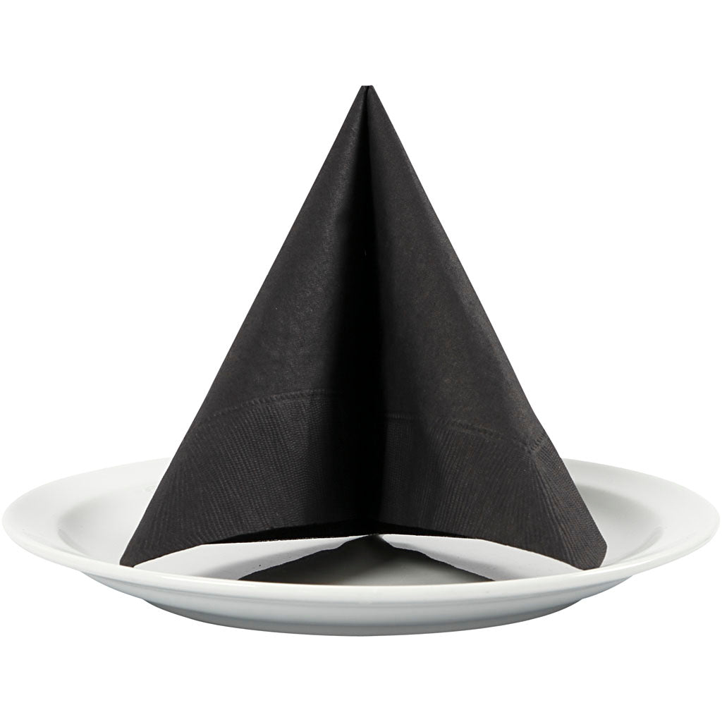 Creativ Table Napkins Solid Colour 3-ply
