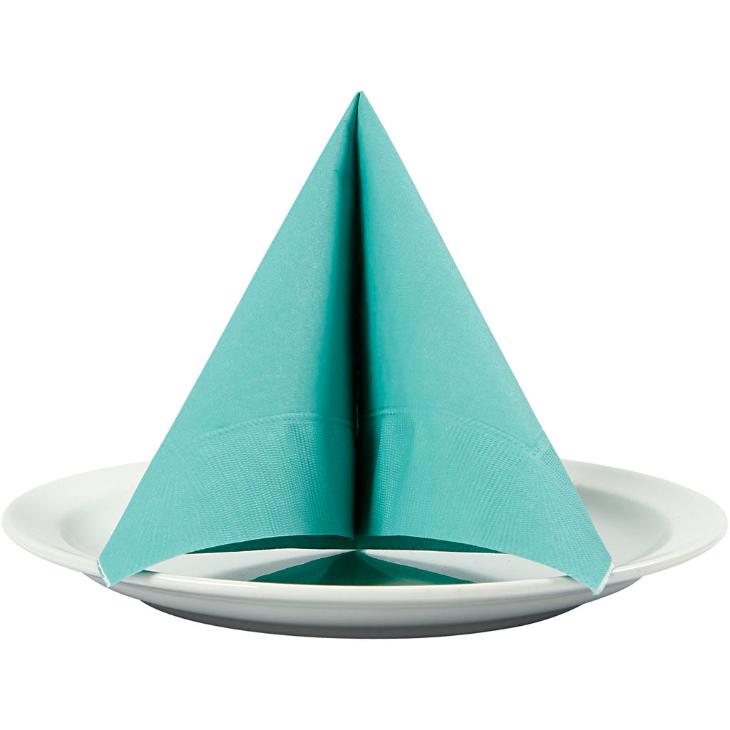 Creativ Table Napkins Solid Colour 3-ply
