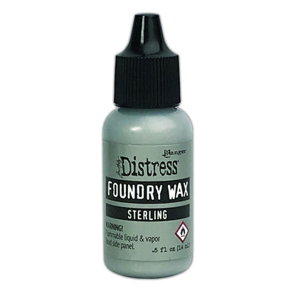 Tim Holtz Distress� Foundry Wax Kit 2�- Sterling/Statue