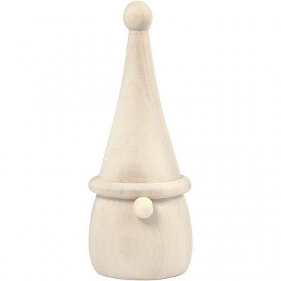 Gnome poplar wood, 1pc