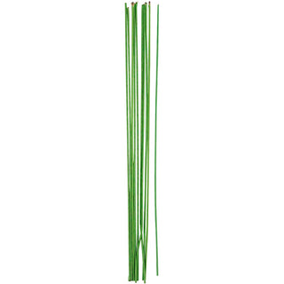 Floral stem wire, L: 30 cm, dia. 2 mm, green, 20 pc/ 1 pack