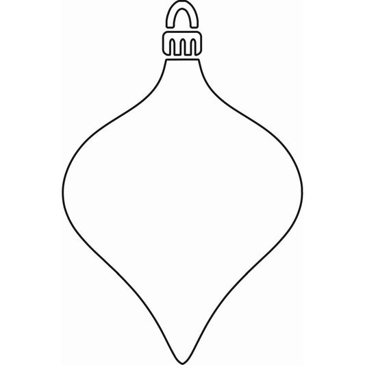 Pointy Bauble Majemask Stencil