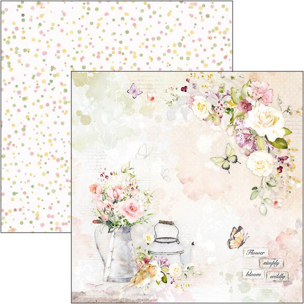 Ciao Bella Blooming 8inc x 8inc Paper Pad